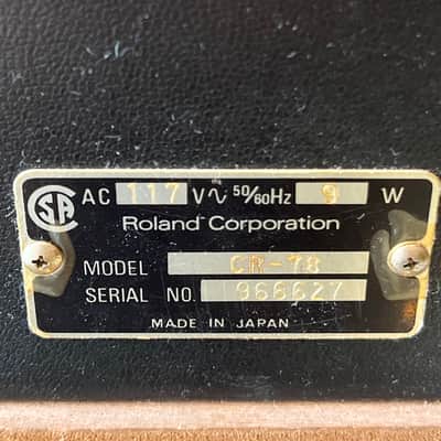 Roland CR-78 CompuRhythm 1970s image 5