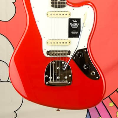 Fender Player II Jaguar®, Rosewood Fingerboard, Coral Red image 2