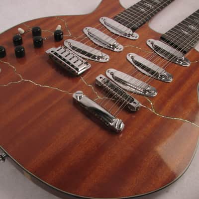 G.D. Armstrong Custom Left Handed LH Double Neck Electric Thru Neck Guitar image 21