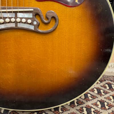 Gibson Murphy Lab 1957 SJ-200 Light Aged Vintage Sunburst image 7