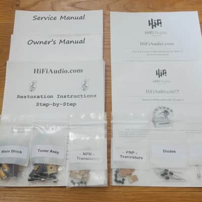 Yamaha CR-440 restoration kit filter capacitor repair rebuild fix image 1