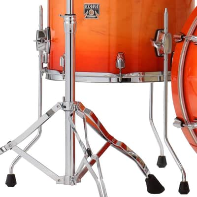 Tama 1B-CLF16A-TLB Superstar Classic Floor Tom 16 - Tangerine Lacquer Burst – B-Stock image 4