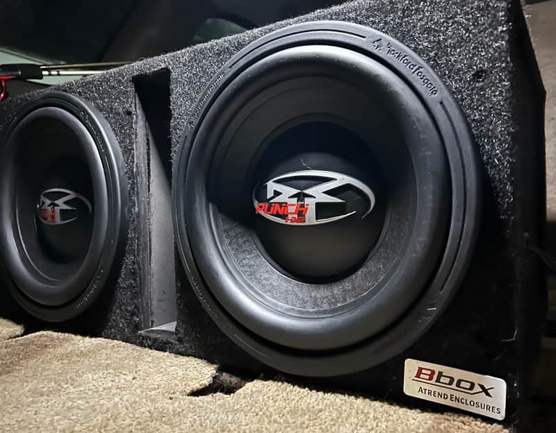 Rockford Fosgate Punch Hx2 12” RFD2212 2002 Black image 1