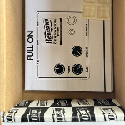 Benson Amps Germanium Fuzz 2021 - Present - Studio Black image 7