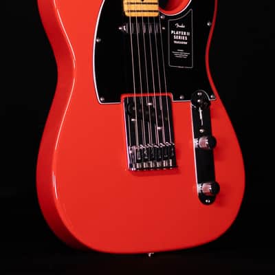 Fender Player II Telecaster, Maple FB, Coral Red image 4