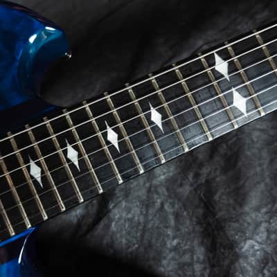 B.C. Rich Mockingbird ST 2013 - Trans Blue - VERY GOOD condition image 8
