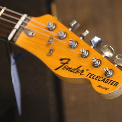 Unplayed! 2021 Fender Custom Shop Imperial Arc '72 Masterbuilt Paul Waller Thinline Telecaster Electric Guitar Gold over Sunburst + COA OHSC image 11