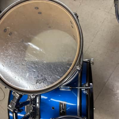 Ludwig LC190 Accent 10 / 12 / 14 / 20 / 5x14" Fuse Drum Set NO Cymbals 2021 - Present - Blue Sparkle image 5