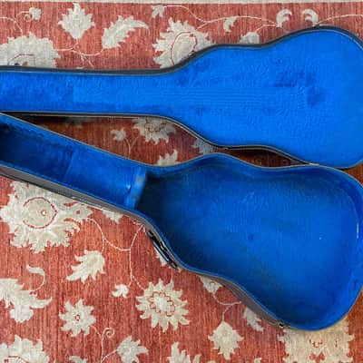 1960s Epiphone (Excelsior) 12-String Acoustic Case - Grey w/ Blue Lining image 4