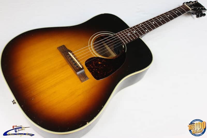 1990 Gibson J-30 Dreadnought Acoustic-Electric Guitar w/ Case