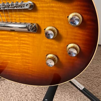 Gibson Custom Shop Historic Collection '60 Les Paul Standard Flametop Reissue 2005 - Iced tea burst image 6