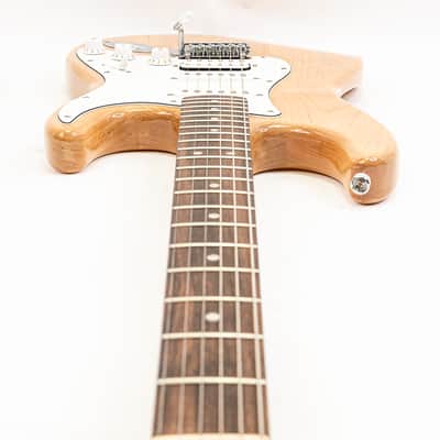 2024 Squier Affinity Stratocaster HSS Electric Guitar Natural Finish w/ Tremolo image 8
