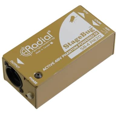 Radial SB-4 StageBug Compact Active DI for Piezo Pickups image 3
