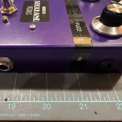 Dunlop JHF1 In Pedalboard friendly enclosure with BC183L transistors modded by Stolhand Pedals image 4