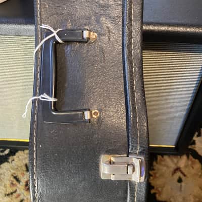Fender Vintage Chipboard Acoustic Case 1960s 1970s - Black image 4