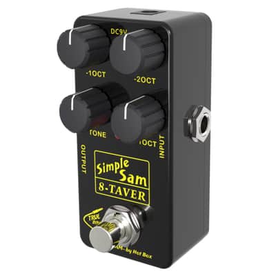 Simple Sam 8-Taver Octaver Guitar Effect Pedal True Bypass Astounding Tone image 3