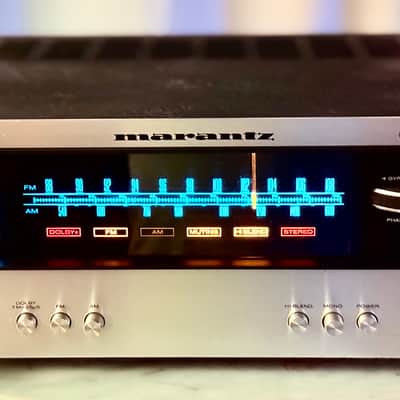 πΆβ¨ Marantz Model 125 Stereo Tuner β Blue LED Dial, Serviced, Cleaned, Strong Front Presentation, Bench Tested image 3