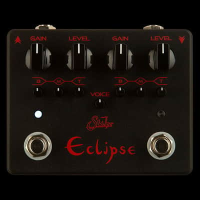 Suhr Eclipse Dual OD/Distortion Pedal, Black Edition image 1