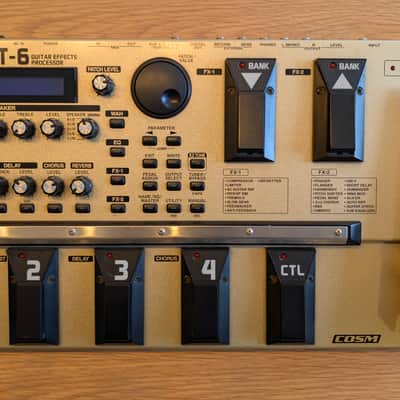 Boss GT-6 Guitar Effects Processor - Gearspace