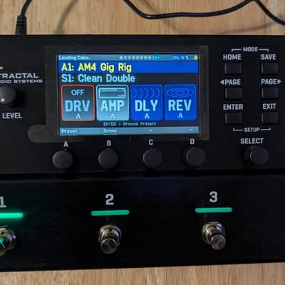 Fractal Audio AM4 Amp Modeler 2025 - Present - Black image 1