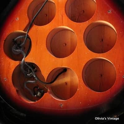 Airline/Valco/Supro Pocket Bass 1962 Sunburst image 18
