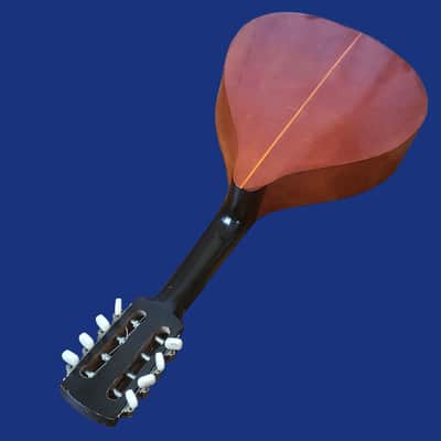 Mandolin, Handmade Spanish-Style Flat Top, All Solid Wood, Luthier Setup Video W/Gig Bag image 3