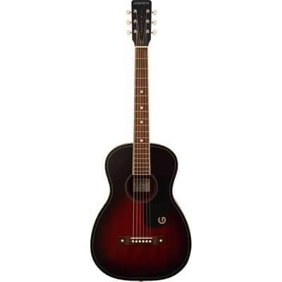 Gretsch Jim Dandy Parlor Acoustic Guitar - Deep Cherry Burst image 2