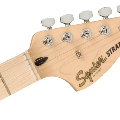 Squier Affinity Series Stratocaster FMT HSS - Maple Fingerboard - Black Pickguard - Black Burst image 6