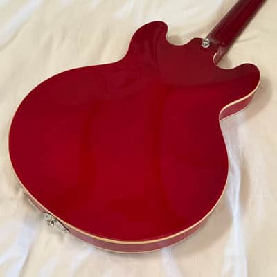 2020 Epiphone Casino Coupe - Small Body (Les Paul Size) Casino - Cherry - Free Pro Setup image 7