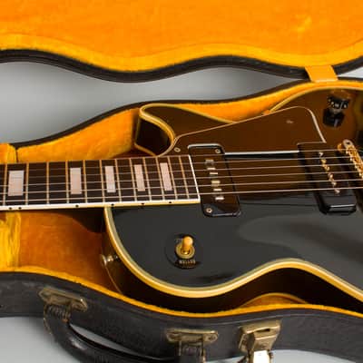 Gibson Les Paul Custom Solid Body Electric Guitar (1955), ser. #5-9035, original black hard shell case. image 16