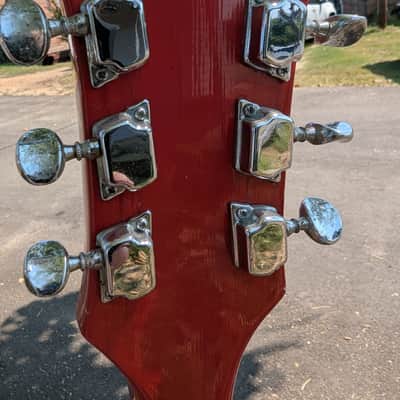 Greco EG-135 Hollowbody Guitar 60s - Cherry Red image 19