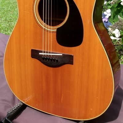 1971 Yamaha FG180 Red Label Nippon Gakki+Rocket Case image 2