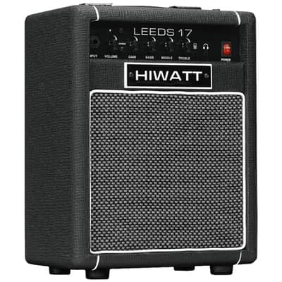 Hiwatt Leeds 17 Watt Guitar Combo Amplifier with Bluetooth, Black, 8" Speaker, 17 Watts image 3