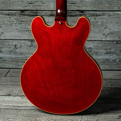Gibson Custom Murphy Lab 1961 ES-335 Reissue Ultra Light Aged - Sixties Cherry image 10