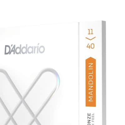 D'Addario XS 11-40 Medium Coated Phosphor Bronze Mandolin Strings - XSM1140 image 3