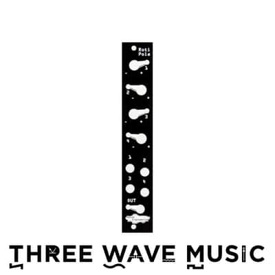 Noise Engineering Roti Pola (Black) - Four Channel Attenuverting CV Mixer [Three Wave Music] image 1