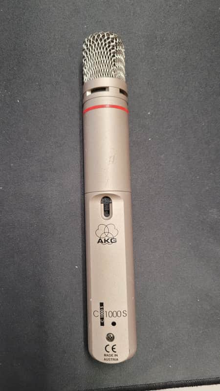 AKG C1000 S Small Diaphragm Multipattern Condenser Microphone | Reverb
