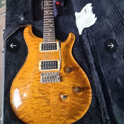 Paul Reed Smith PRS Paul Reed Smith Custom 24 20th anniversary 2006 amber Vintage Yellow Tiger image 2