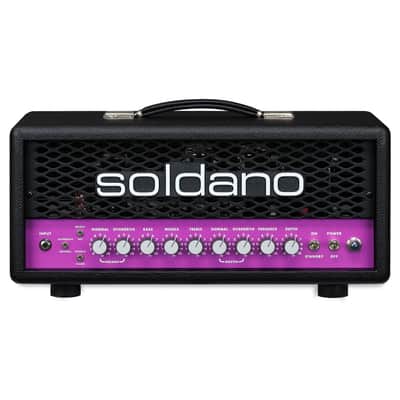 Soldano SLO-30 - Signed Purple Panel - Black Head image 1