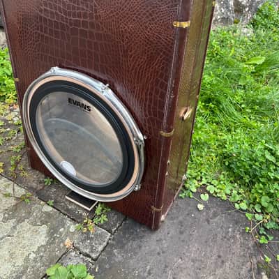 Drumsonite Vintage Samsonite Suitcase Kick Drum 16” – Unused image 15