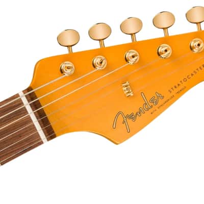 Fender Stevie Ray Vaughan Signature Stratocaster Electric Guitar, Pau Ferro Fingerboard, 3-Color Sunburst image 4