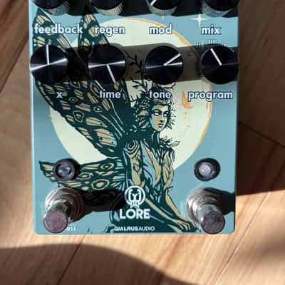 Walrus Audio Lore Reverse Soundscape Generator Limited Edition - Fall Series 2025 - Green Fall Fantasy Graphic