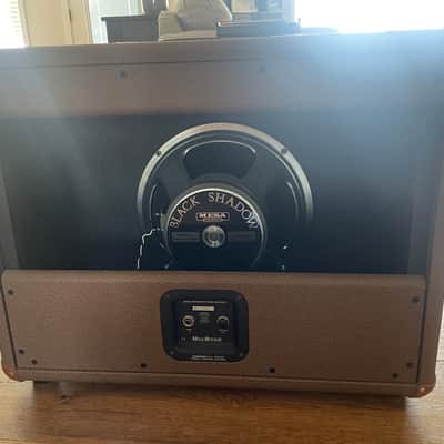 Mesa Boogie Lone Star Special 1x12 Extension Cabinet w/ Cover 2000's - Cocoa image 4