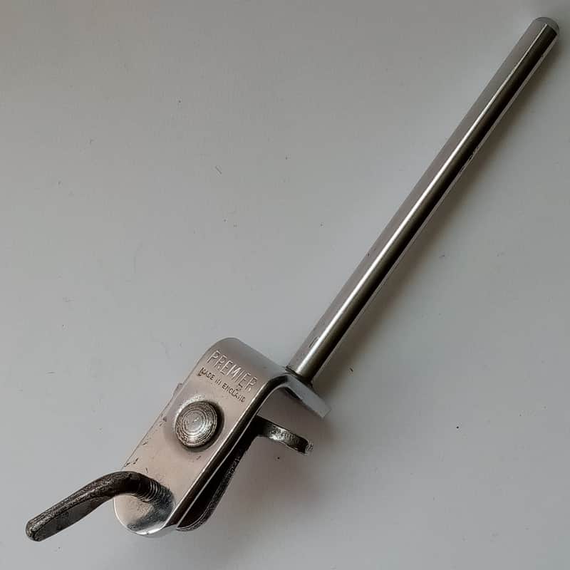 Premier Cowbell Mount Clamp-On Bass Drum Rim/Hoop Bracket 3/8"Rod Vintage 60s UK image 1