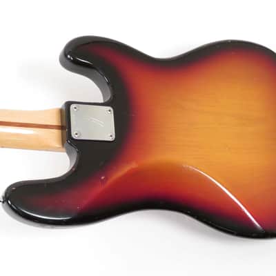 1973 Fender Precision Bass Left Handed - Sunburst Lefty Bass image 9
