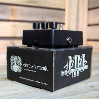 Used Electro-Harmonix Micro Metal Muff Distortion Pedal with Original Box image 3