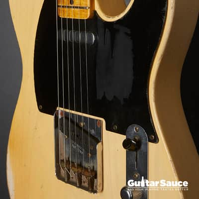 Fender Custom Shop Masterbuilt John Cruz 55 Telecaster Heavy Relic  2015 - White Blonde (COD 1538UG) image 6