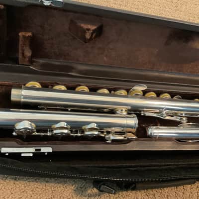 Di Zhao DZ 500 Flute B foot, Sterling Head, Split E key Nice! image 10