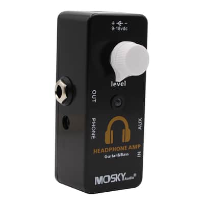Mosky Headphone Amp Amplifier Pedal for Guitar Bass,price include the import duty for US buyer image 2