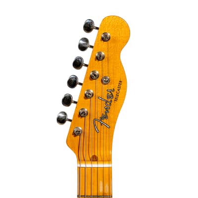 Fender Custom Shop '55 Telecaster Journeyman Relic Electric Guitar, Super Aged Sonic Blue image 6